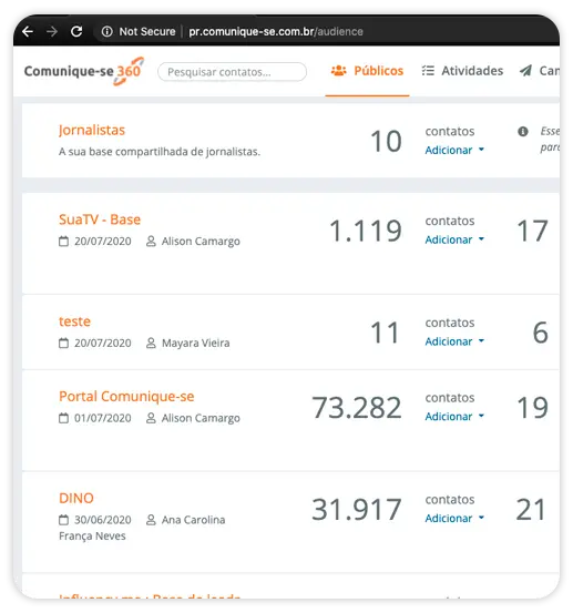 Reúna a sus audiencias en un solo lugar