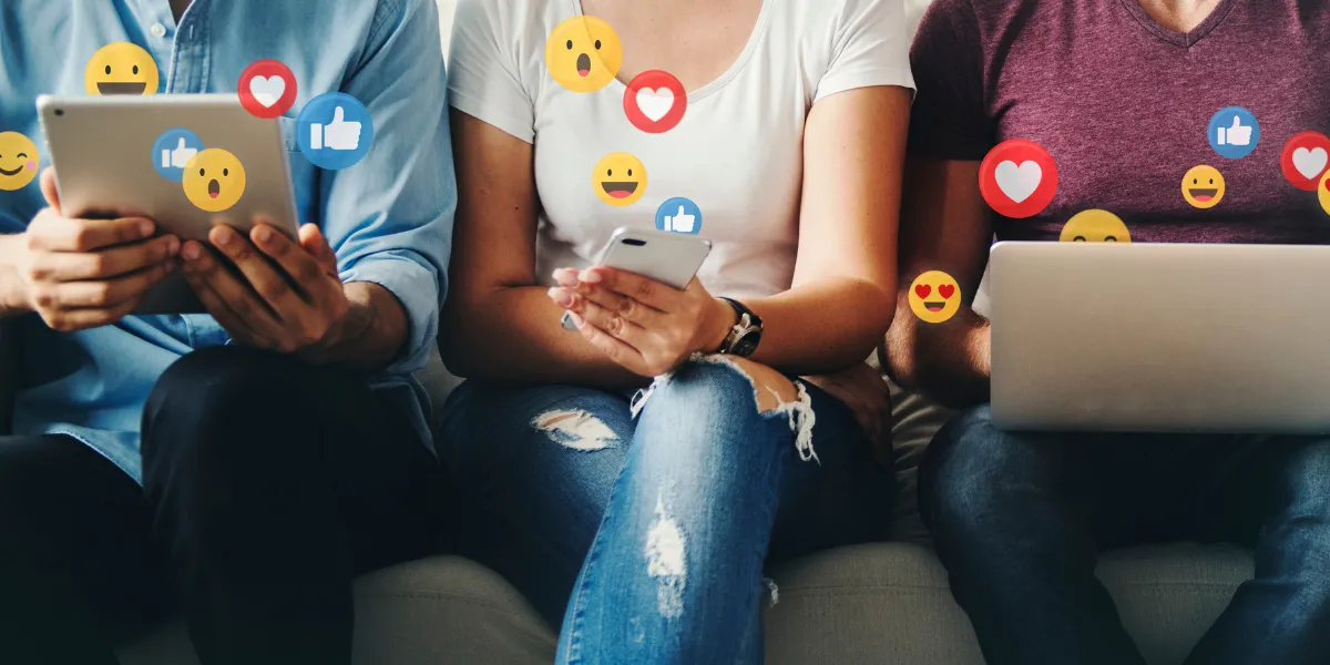 redes sociais para empresas
